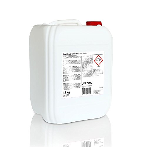 12 Kg – PoolsBest® pH-Senker flüssig 45%ig - 2