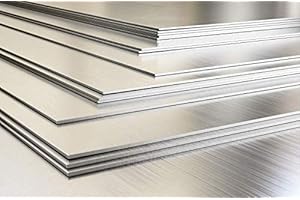 CABOODLE Aluminium Sheets & Plate - 0.5mm 0.7mm 1mm, 1.5mm, 2mm, 3mm, 4mm, 5mm. Multiple Size's and pack Qty's to choose from, blanks, strip's, trim's and Shim's - (1.5mm - 500mm x 500mm)
