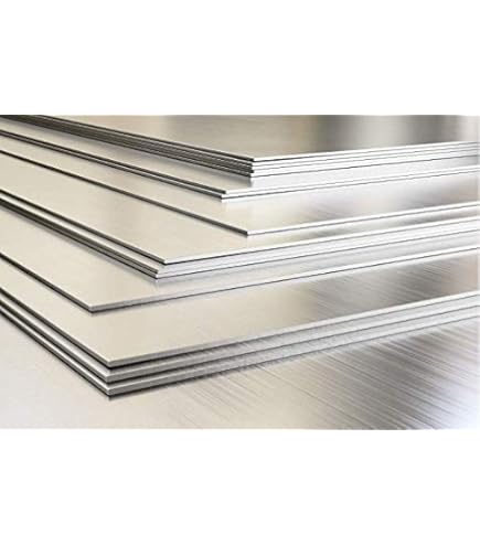 thumbnail image 2 of Aluminum Sheet Plates - 3.3535 / AlMg3 Alloy, 1-4 Mm Thickness, Custom Cut To Size (Made In Germany) 2 of 14