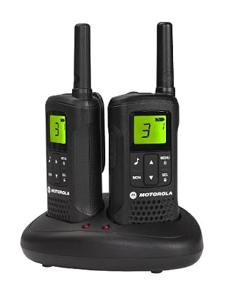 Motorola Paire de talkies walkies Motorola T60 portée en champs libre 8km Noir