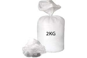 VITAL CHOICE Virgin Hollow Fibre Quality Grade – Stuffing/Filling Toys, Pillows Craft Cushion Filling Cushions, teddy Bear, Pet Beds 100% Soft Hollow Fibre - 2KG