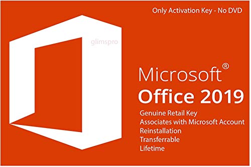 MICROSOFT OFFICE 2019 PRO PLUS 1 PC Digital License Key - EASY TO INSTALL