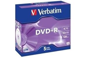 Verbatim Dvd+r 4.7 Dvd+r Dvd+r 4.7GB 5 PK