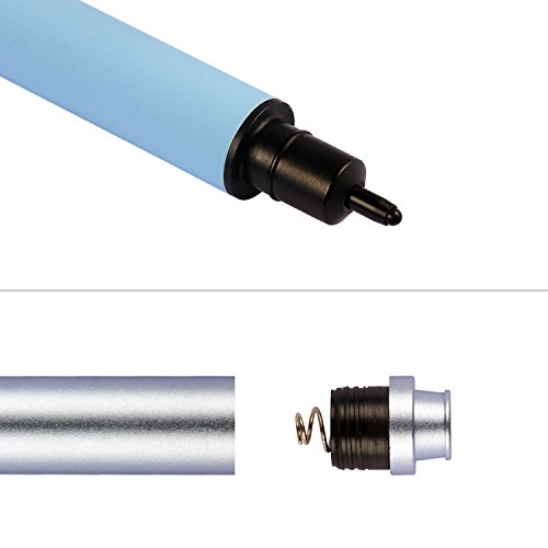 Mixoo Präzision Eingabestift Aktiver Stylus Touchstift mit 1.9mm Feinspitze für Touch-Screen Apple iPhone, iPad, iPad Mini, Samsung Galaxy und alle Tablets Smartphones (blau) - 3