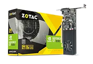 Zotac GeForce GT 1030 2GB GDDR5 Graphics Card with GeForce Experience 64-bit HDMI/DVI Low Profile 1468MHz Clock Speed 5 Years Warranty (3 Years Warranty + 2 Years Extended Warranty)