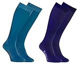 BUNTE SETS IN VIELEN GRÖSSEN - Wir verkaufen Kniestrümpfe Rainbow in bunten Sets: 1 Paar, 2, 4, 6 und 12 Paar. Unsere Socken bieten wir in lebendigen und attraktiven Farben: weiß, grau, schwarz, türkis, blau, dunkelblau, grün, rot, gelb, orange, rosa und rot. Kniestrümpfe Rainbow wurden für Frauen und Männer in vier Größen geschaffen: 36-38, 39-41, 42-43 und 44-46. Wir empfehlen sie in der Temperatur nicht höher als 30 Grad Celsius im Programm für feine Wäsche oder in der Hand zu waschen.