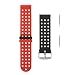 Produktbild JAGENIE 20 mm Silikon-Armband für Samsung Gear S3 für Amazfit Pace Smart Watch, braun, Shows