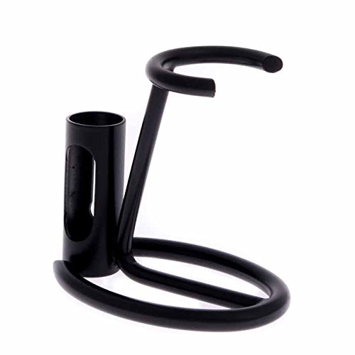 Omega 206N - Razor and Shaving Brush Stand - Gunmetal Black
