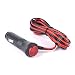 Generic 12V 24V Male Car Cigarette Lighter Socket Plug Connector On Off Switch 3m RS.345.00