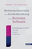 Wettbewerbsvorteile in der Kundenbeziehung durch Business Software: Praxislösungen im Detail - Fallstudien - Konzepte - Modellierung by Ralf Wölfle, Petra Schubert
