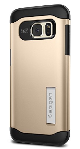 Spigen Slim Armor - Funda para m vil Samsung Galaxy S7 Edge color dorado reviews Spigen Slim Armor - Funda para m vil Samsung Galaxy S7 Edge color dorado