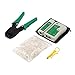 Produktbild Ethernet Netzwerk Tool Kit, RJ45 Cat5 Cat6 Draht Linie Detektor, Crimpen Crimper Stripper Punch Down TV Kabel Tester Crimp Stripper Werkzeug Set