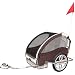 Infantastic Children's Bike Trailer & Jogging 2 Seater Stroller - Chestnut