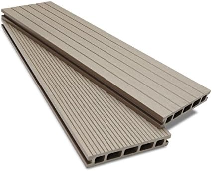 Ecoscape UK Clarity Composite Decking 34sq Metre Pack (incl. fixings and screws) (Ash)