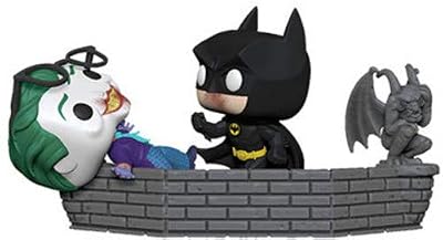 Funko- Figurines Pop Vinyl: Movie Moment 80th: Batman and Joker (1989) Collectible Figure, 37250, Multi