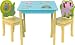Xl-Age "Animals'includes Table / 2 Chairs Kids Furniture Set Children's Play Junior Table