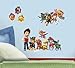 Produktbild (10 x 18) Paw Patrol Wand Aufkleber