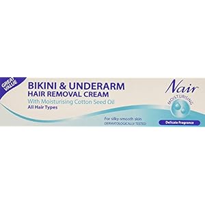 NAIR Hair Remover Cream Bikini & Underarm