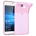 Produktbild Nokia Lumia 650 Silikonhülle in DURCHSICHTIG PINK von Cadorabo - Ultra Dünn Slim Design TPU Schutzhülle – Handyhülle Bumper Back Case Cover in TRANSPARENT PINK