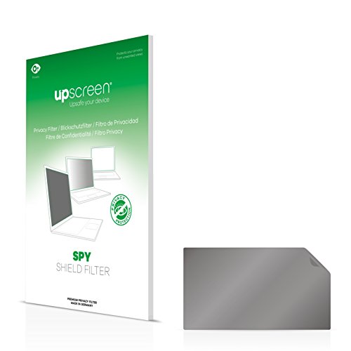 upscreen Spy Shield Filter Blickschutzfilter Touch Panels mit 38.1 cm (15.0 Zoll) [331.6 x 186.6 mm] - Blickschutz, Sichtschutz, Kratzfest, Blendschutz, Made in Germany