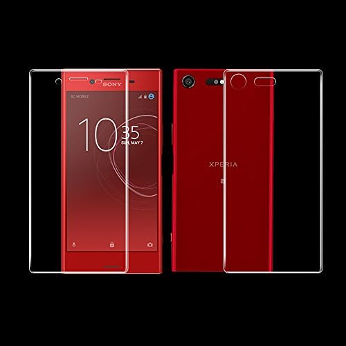 ONICO (No Tempered Glass) Front Anti Blu-ray and Back 3D Self Healing Curved Protective Film Case Friendly Full Coverage Body Protection HD Screen Protector For Sony Xperia XZ Premium