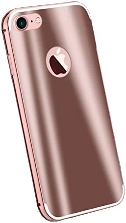 iPhone Case ,LKNV Aluminum Alloy Frame+PC Colorful Case Back Cover Cases For iPhone 6 6s 6 Plus 6s Plus (iphone 6plus/6splus, Rose Gold)