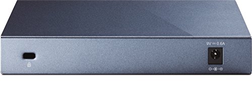 TP-Link TL-SG108 8-port Metal Gigabit Switch(10/100/1000M RJ45 ports, lüfterloses Passivkühlkonzept) - 5