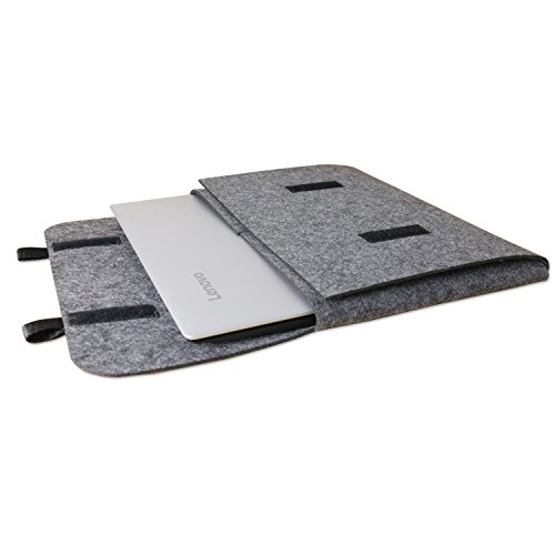 MojiDecor Filz Sleeve Hülle Multifunktions Ultrabook Laptop Tasche integriert Mousepad für Notebook 13-14 Zoll MacBook Air & Macbook Pro 13,3 Zoll, MacBook Pro Retina 13 Zoll - 4