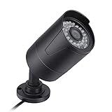● VISIÓN IR Y NOCHE - Esta cámara inteligente tiene potentes funciones de visión nocturna e infrarroja. Tiene 36 LED infrarrojos y puede ver hasta 30-50 metros por la noche. Puede monitorear las 24 horas del día, monitorear los callejones sin salida y proteger su seguridad en tiempo real.