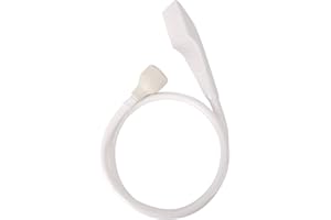 Douchette Robinet pour Mélangeur Plastique, Douchette Tuyau Lavabo Universelle Adaptable sur Robinet, Douchette Coiffure à domicile, Bain Bébé, Animal, WC (1M/39.37inch)