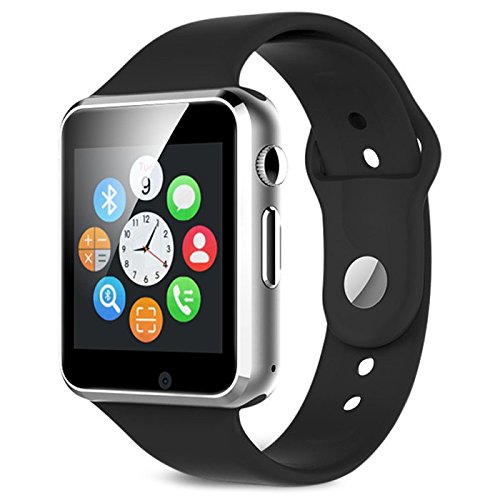 Bluetooth Smart Watch Compatible with all 3G , 4G Phone With Camera and Sim Card Support With Apps like Facebook and WhatsApp Touch Screen Multilanguage Android/IOS Compatible with all Android, Samsung, iPhone , Lenovo, XIOMI, REDMI Oppo, VIVO, Motorola,IOS, Windows with activity trackers and fitness band features RS.1499 (40.00% Off) - Amazon