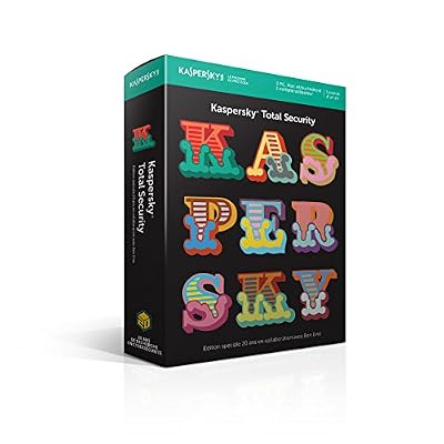 Kaspersky Total Security 2018 2 Postes/1 An - 20ème anniversaire