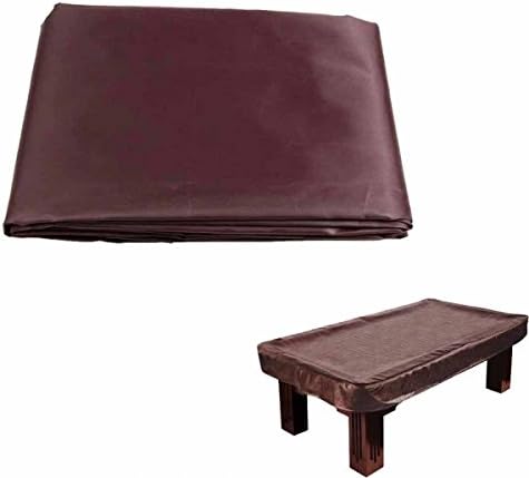 8-Foot Durable Pool Table Billiard Cover Coffee Lining A6003-4