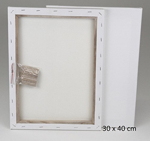 Sparset mit 12 Keilrahmen je 2x 40×40 + 40x60cm - 5