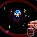 Price comparison product image FomCcu Magic Music Spinning Tops Gyroscope with Colorful Flash Light-emitting Red Laser Line Gift for Boys Children Kids Girls