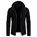 Produktbild JYJM 2018 Jacke Winter lang Weihnachten männer Herbst Winter Kappe Baumwolle Jacke männer Mode Trend Mantel Herren Softshell Jacke Outdoor Funktionsjacke\\nSolid Herren Kapuzenjacken