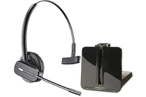 Plantronics CS540 Casque sans Fil | Over Head Band Seulement | Compatible avec la Plupart des téléphones de Bureau (renouvelé)