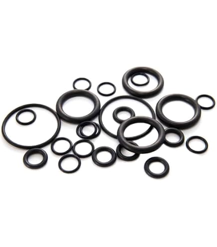 Uxcell Fluorine Rubber O-Rings, 10-Pack – 44mm OD, 40mm ID, 2mm Width, FKM Green Seals For Machinery, Plumbing, Hydraulics