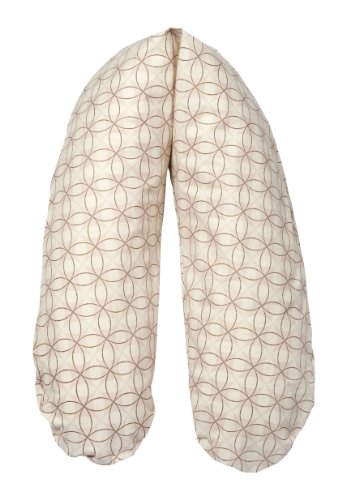 Flexofill 2008-1-551 Nursing Pillow Owls XL 190 x 40 cm Beige