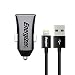 Produktbild Energizer 3492548196982 Netzteile-Ladegerät High Tech Serie, 2x USB 2,4A mit Micro-USB Kabel 1m für Apple iPhone 7/6S/6 Plus und Apple iPad, Samsung S7/S7 Edge schwarz