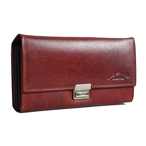 Bag Street - Portafoglio Taxi professionale cameriere portafoglio borsellino Portamonete in vera pelle - präsentiert von ZMOKA® in diversi stili Colori, marrone (marrone) - 0