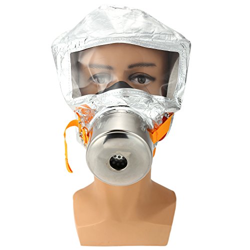 KKmoon Feuer-Maske Notausstieg Maske Sauerstoffmaske Rauch Gasmaske selbst-lebensrettenden Atemschutzmaske für Home Hotel Shop Markt - 6