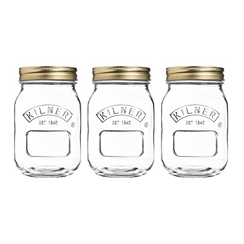 Ravenhead - Tarros para Mermelada/conservas (0,5 L, 3 Unidades)