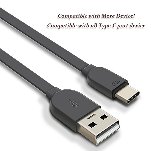 Einziehbares USB-C-Kabel, Higoo Typ C bis USB 3.0 Erweiterung Schnelles Ladekabel mit Cord Winder USB-Kabel Organizer Schnelle Daten Sync Cord für OnePlus 3 Lumia 950 950XL Nexus 5x 6P Pixel Macbook Schwarz (Schwarz) - 5