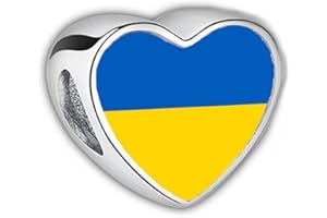 2Burned Love Heart Photo Alloy Zinc Bracelet Charm Bead Gift Fit Pandora