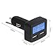 Produktbild Multifunktionale Playstation Dual USB Port Leistungsstark Fahrzeug KFZ-Ladegerät Voltmeter Amperemeter Thermometer Digitales LCD-Display 3 A KFZ-Ladegerät für iPhone, iPad, Samsung, LG