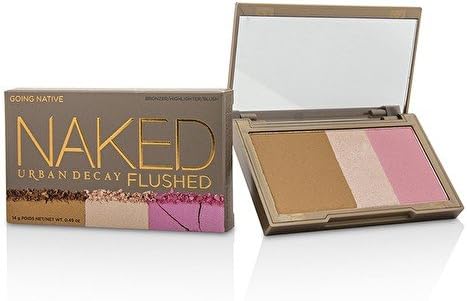 Urban Decay Naked Flushed Palette in GOING NATIVE - Silky Bronzer, Highlighter and Blush