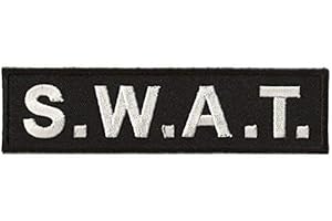 NAGAPATCHES Patche écusson SWAT brigade élite intervention patch brodé thermocollant