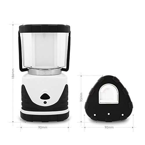 Albrillo 6W LED Camping Laterne Campinglampe 300Lumen mit 3 Lichtmodi - 2