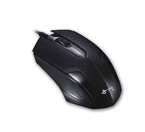 Gaming Wired Keyboard und Maus Combo Set Golden + BlueFinger Individuelle Bedürfnisse angepasst Gaming Mauspad - 3